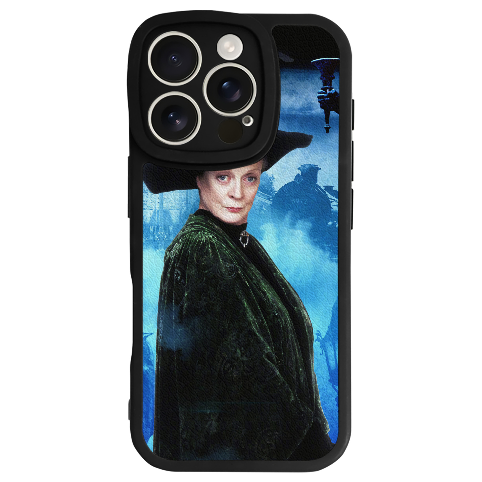 （画像用） Harry Potter ハリー・ポッターシリーズ 【iPhone 16シリーズ対応】シリコンスマホケース（レザー調） 材質：シリコン